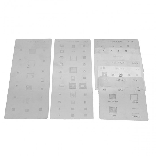 IC Repair BGA Rework Reballing Stencil Template Tool for Samsung Series