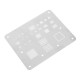 Japan Steel Phone Logic Board BGA Repair Stencil for iPhone 6S 6SP Motherboard IC Chip Ball Soldering Net Japan Steel Phone Logic Board BGA Repair Stencil for iPhone 6S 6SP Motherboard IC Chip Ball Soldering Net
