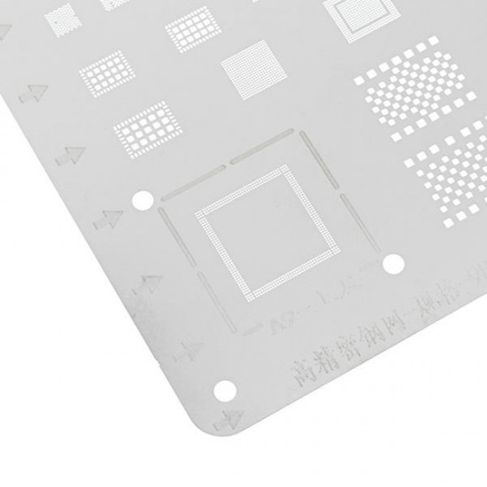 Japan Steel Phone Logic Board BGA Repair Stencil for iPhone 6S 6SP Motherboard IC Chip Ball Soldering Net Japan Steel Phone Logic Board BGA Repair Stencil for iPhone 6S 6SP Motherboard IC Chip Ball Soldering Net