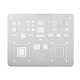 Japan Steel Phone Logic Board BGA Repair Stencil for iPhone 8 8P Motherboard IC Chip Ball Soldering Net Japan Steel Phone Logic Board BGA Repair Stencil for iPhone 8 8P Motherboard IC Chip Ball Soldering Net