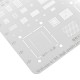 Japan Steel Phone Logic Board BGA Repair Stencil for iPhone 8 8P Motherboard IC Chip Ball Soldering Net Japan Steel Phone Logic Board BGA Repair Stencil for iPhone 8 8P Motherboard IC Chip Ball Soldering Net