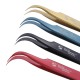 KING15 Precision Tweezer Clamp Layered Open Repair Tool for Mobile Phone Camera Computer PCB BGA IC Chip Removal Food Tweezers KING15 Precision Tweezer Clamp Layered Open Repair Tool for Mobile Phone Camera Computer PCB BGA IC Chip Removal Food Tweezers