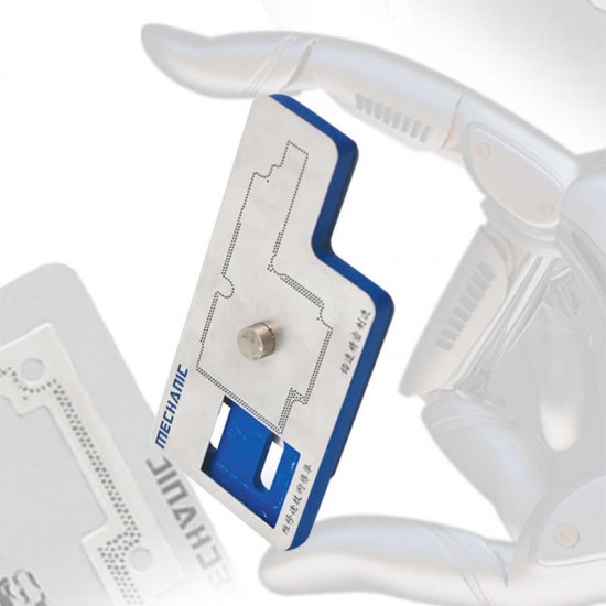 3D BGA Reballing Stencil Repair Tool for iPhone X Motherboard Middle Layer A12 PCB Groove Planting Tin Template Reballing 3D BGA Reballing Stencil Repair Tool for iPhone X Motherboard Middle Layer A12 PCB Groove Planting Tin Template Reballing