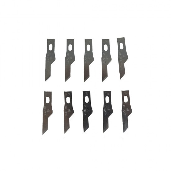 20Pcs Stainless Steel Blades PCB Repair Films Tools Nicking Accessories Scribing Razor Engraving Wood Carving Knife Art 20Pcs Stainless Steel Blades PCB Repair Films Tools Nicking Accessories Scribing Razor Engraving Wood Carving Knife Art
