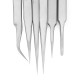 6Pcs Stainless Steel Tweezers Industrial Anti-static Tweezers Kit Precision Non-magnetic Tweezers for Lab Jewelry Work 6Pcs Stainless Steel Tweezers Industrial Anti-static Tweezers Kit Precision Non-magnetic Tweezers for Lab Jewelry Work
