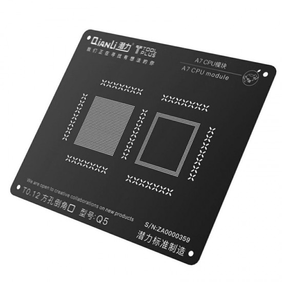 CPU Module Motherboard Reballing Kit Stencils Tin Planting Network Steel Net Repair Tool for Phone 5S/6/6S/7/7P/8/8P A7 A8 A9 A10 A11 CPU Module Motherboard Reballing Kit Stencils Tin Planting Network Steel Net Repair Tool for Phone 5S/6/6S/7/7P/8/8P A7 A8 A9 A10 A11