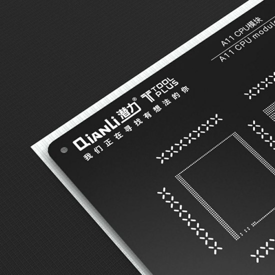 CPU Module Motherboard Reballing Kit Stencils Tin Planting Network Steel Net Repair Tool for Phone 5S/6/6S/7/7P/8/8P A7 A8 A9 A10 A11