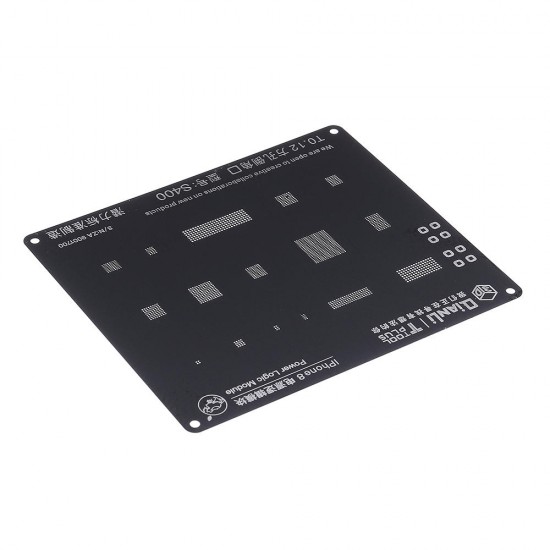 S400 3D BGA Reballing Stencil Power Logic Module BGA Reballing Repair Tool for iOS 5 5S 6 6S 7G 7Plus 8 8P S400 3D BGA Reballing Stencil Power Logic Module BGA Reballing Repair Tool for iOS 5 5S 6 6S 7G 7Plus 8 8P