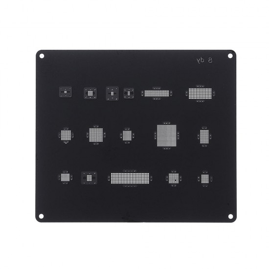 S400 3D BGA Reballing Stencil Power Logic Module BGA Reballing Repair Tool for iOS 5 5S 6 6S 7G 7Plus 8 8P S400 3D BGA Reballing Stencil Power Logic Module BGA Reballing Repair Tool for iOS 5 5S 6 6S 7G 7Plus 8 8P