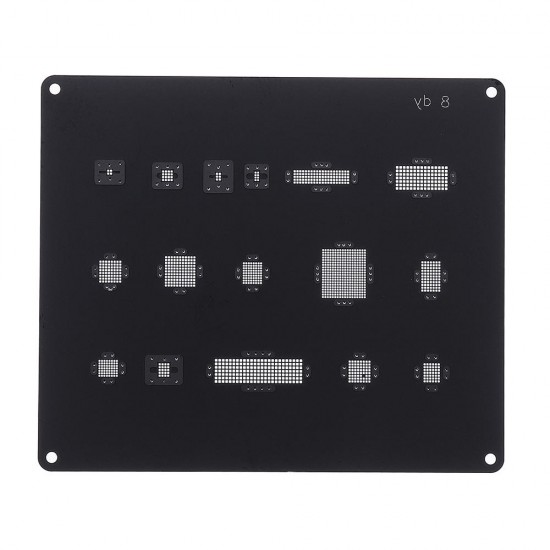 S400 3D BGA Reballing Stencil Power Logic Module BGA Reballing Repair Tool for iOS 5 5S 6 6S 7G 7Plus 8 8P S400 3D BGA Reballing Stencil Power Logic Module BGA Reballing Repair Tool for iOS 5 5S 6 6S 7G 7Plus 8 8P