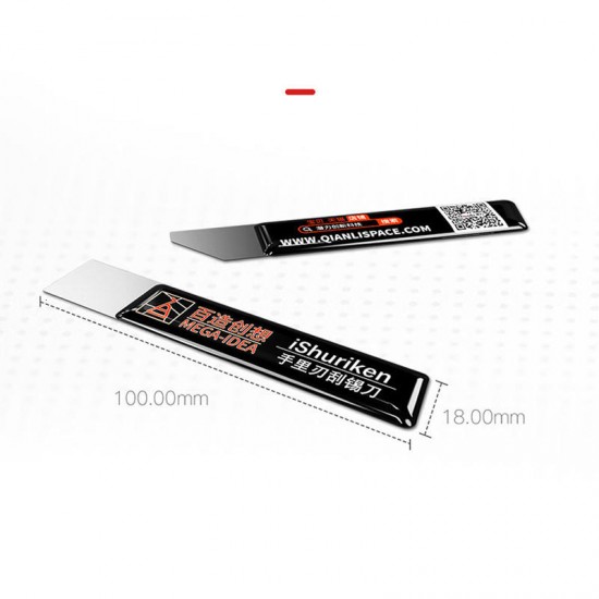 Memory Metal Solder Paste Tin Scrapers Wear-resistant Flat Oblique Mouth for iPhone Plant Tin Net Repair Tools Memory Metal Solder Paste Tin Scrapers Wear-resistant Flat Oblique Mouth for iPhone Plant Tin Net Repair Tools
