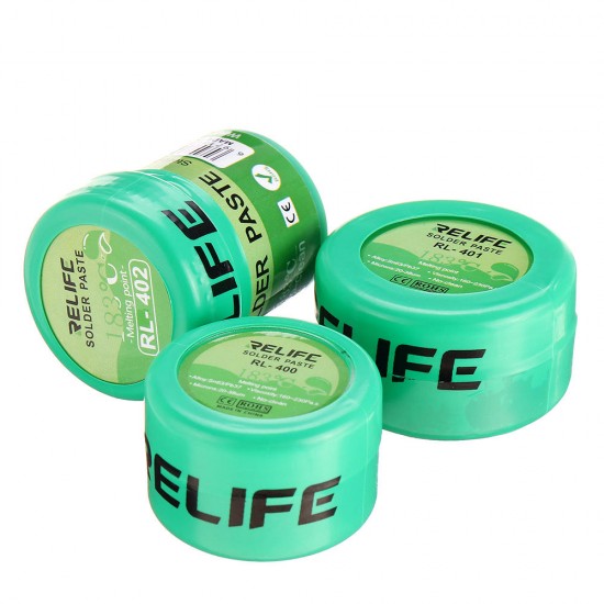 High Quality Solder Paste Flux No-clean Soldering Paste RL-400 401 402 Solder Tin Sn63/Pb67 20-38um Soldering Iron High Quality Solder Paste Flux No-clean Soldering Paste RL-400 401 402 Solder Tin Sn63/Pb67 20-38um Soldering Iron