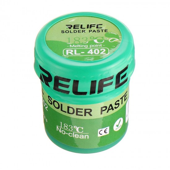 High Quality Solder Paste Flux No-clean Soldering Paste RL-400 401 402 Solder Tin Sn63/Pb67 20-38um Soldering Iron