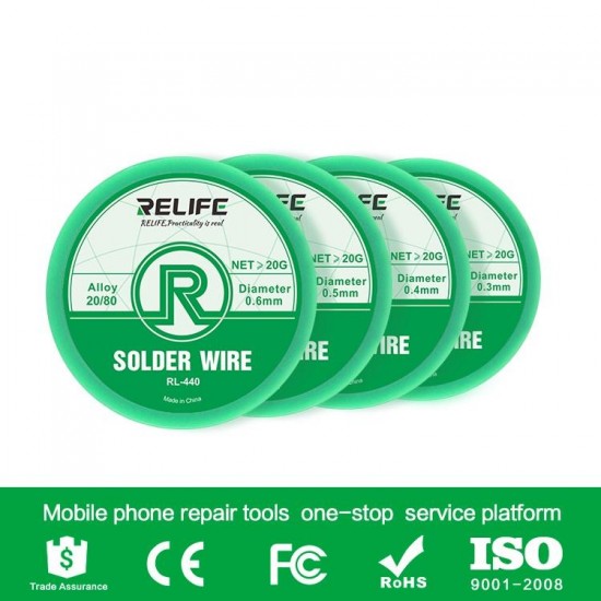 RL-440 Active Medium Temperature Active Solder Tin Wire Maintenance and Welding of Rosin Core Welding Tin Wire