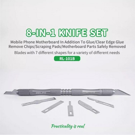 8 in 1 CPU IC Glue Remover Motherboard BGA Chip Glue Cleaning Scraping Pry DIY Scrapbooking Crafts Carving Blade 8 in 1 CPU IC Glue Remover Motherboard BGA Chip Glue Cleaning Scraping Pry DIY Scrapbooking Crafts Carving Blade