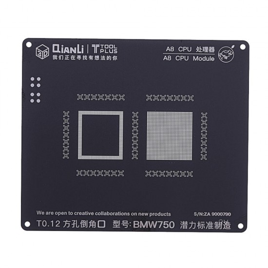 S500 3D BGA Reballing Stencil CPU Logic Module BGA Reballing Repair Tool for iPhone 5 5S 6 6S 7G 7Plus 8 8P S500 3D BGA Reballing Stencil CPU Logic Module BGA Reballing Repair Tool for iPhone 5 5S 6 6S 7G 7Plus 8 8P