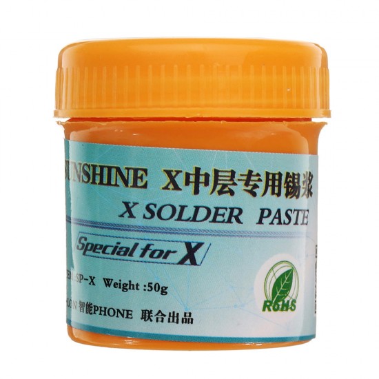 SP-X Middle Layer BGA Motherboard Special Solder Paste Mainboard Repair Stannum Planting Plant Tin Pulp for Iphone X SP-X Middle Layer BGA Motherboard Special Solder Paste Mainboard Repair Stannum Planting Plant Tin Pulp for Iphone X
