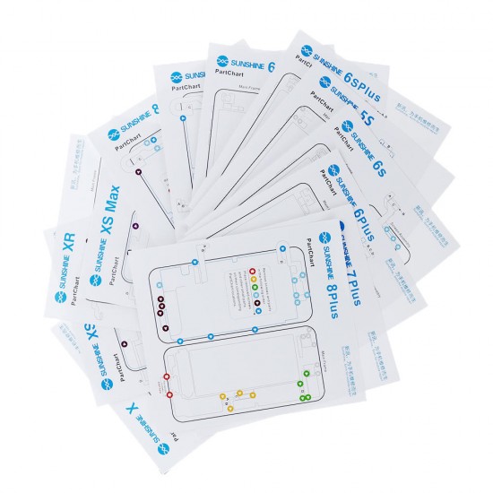 SS-025 Universal Magnetic Memory Board Figure Adsorption Pad Positioning Pad Screw Memory Mat For iPhone 6 6sp 7 7p 8 8p X SS-025 Universal Magnetic Memory Board Figure Adsorption Pad Positioning Pad Screw Memory Mat For iPhone 6 6sp 7 7p 8 8p X
