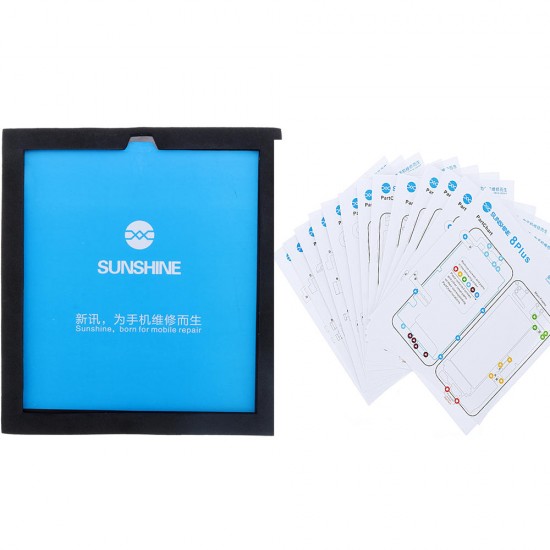 SS-025 Universal Magnetic Memory Board Figure Adsorption Pad Positioning Pad Screw Memory Mat For iPhone 6 6sp 7 7p 8 8p X SS-025 Universal Magnetic Memory Board Figure Adsorption Pad Positioning Pad Screw Memory Mat For iPhone 6 6sp 7 7p 8 8p X