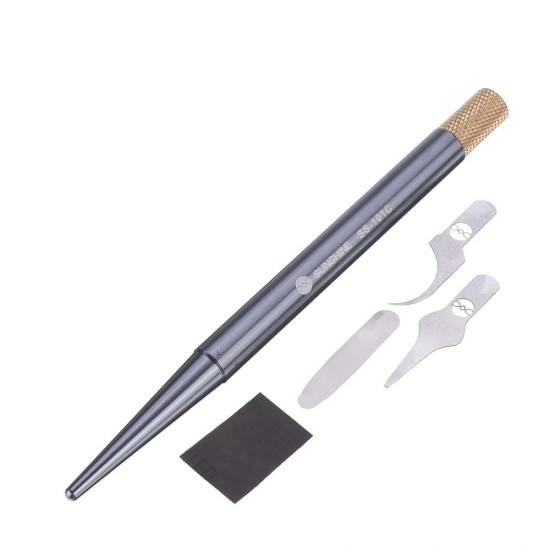 SS-101C Handword Polished Mobile Phone Chip Advanced Repair Tool Kit Motherboard BGA Glue Cleaning Scraping Pry Tools SS-101C Handword Polished Mobile Phone Chip Advanced Repair Tool Kit Motherboard BGA Glue Cleaning Scraping Pry Tools