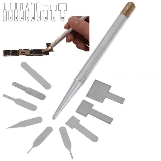 W101 20Pcs Mobile Phone BGA IC Chip Repair Blades Kit CPU Repair Remover Blade Cutter Phone Motherboard Chip Repair Tools W101 20Pcs Mobile Phone BGA IC Chip Repair Blades Kit CPU Repair Remover Blade Cutter Phone Motherboard Chip Repair Tools