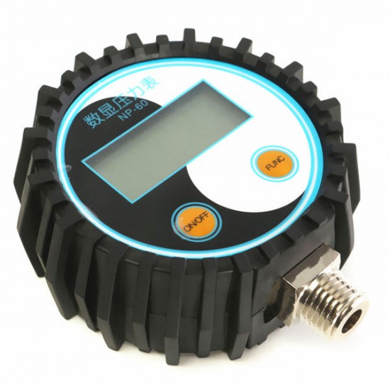 0-10bar/0-145psi G1/4 Battery Powered Digital Pressure Gauge Pressure Tester