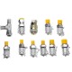 10/25/40/60mpa Hydraulic Pressure Guage Test Kit with 4pcs Oil Gauge Test Hose 10/25/40/60mpa Hydraulic Pressure Guage Test Kit with 4pcs Oil Gauge Test Hose