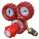 2 Gauge Acetylene Gas Regulator 0-4MPA Single Stage Welding Burning Cutting 5/8