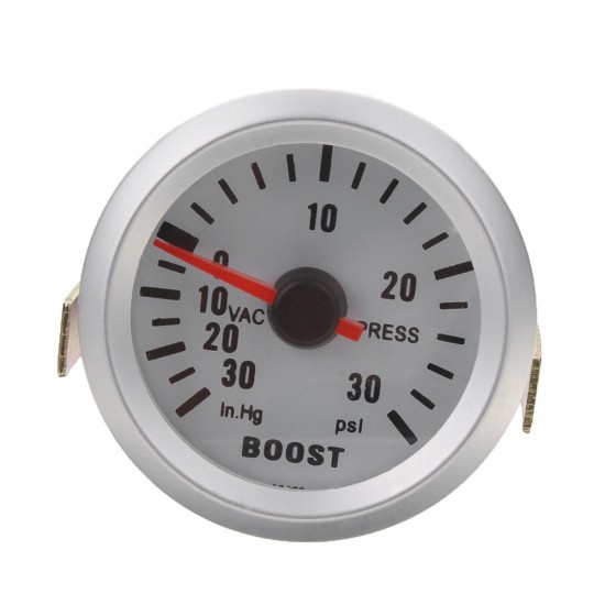 2 inch 52mm Universal Car Red LED Pressure Boost Gauge Meter 30 Psi with Hose 2 inch 52mm Universal Car Red LED Pressure Boost Gauge Meter 30 Psi with Hose