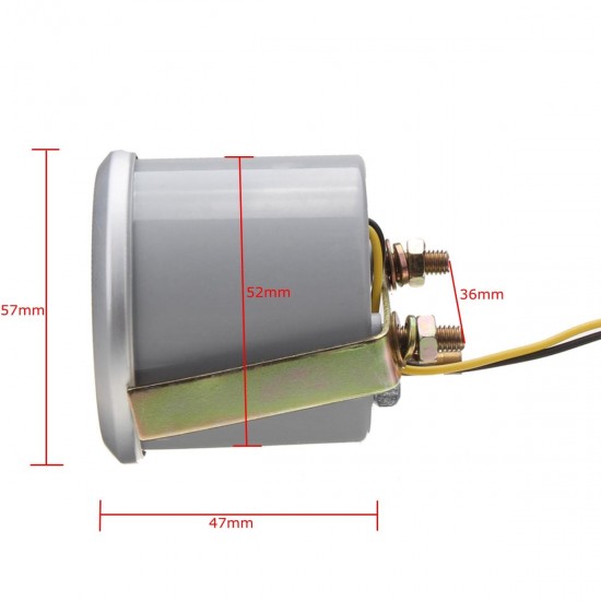 2 inch 52mm Universal Car Red LED Pressure Boost Gauge Meter 30 Psi with Hose 2 inch 52mm Universal Car Red LED Pressure Boost Gauge Meter 30 Psi with Hose