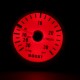 2 inch 52mm Universal Car Red LED Pressure Boost Gauge Meter 30 Psi with Hose