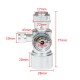 CO2 Moss Plant Fish Aquarium Single Pressure Gauge Regulator Manometer Equipment CO2 Moss Plant Fish Aquarium Single Pressure Gauge Regulator Manometer Equipment