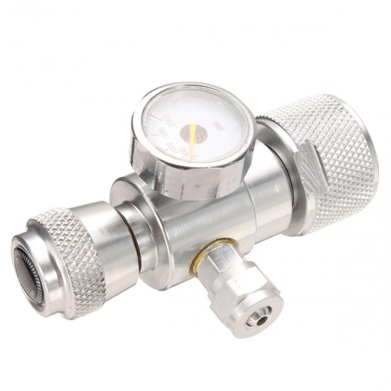 CO2 Moss Plant Fish Aquarium Single Pressure Gauge Regulator Manometer Equipment CO2 Moss Plant Fish Aquarium Single Pressure Gauge Regulator Manometer Equipment