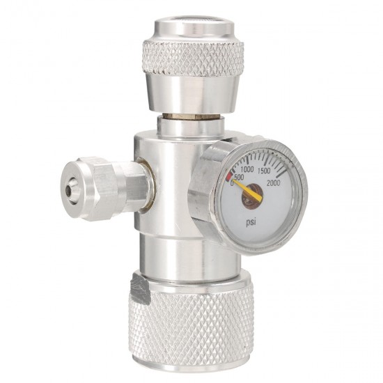 CO2 Moss Plant Fish Aquarium Single Pressure Gauge Regulator Manometer Equipment CO2 Moss Plant Fish Aquarium Single Pressure Gauge Regulator Manometer Equipment