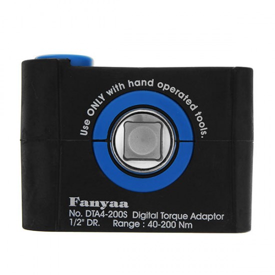 DTA4-200S 40-200Nm Digital Torque Wrench Adapter Torque Spanner Tools Universal Torque Wrench