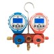 Digital Double Meter Valve Refrigeration Manifold Gauge Refrigerante Pressure Gauge Vacuum High Pressure Gauge Digital Double Meter Valve Refrigeration Manifold Gauge Refrigerante Pressure Gauge Vacuum High Pressure Gauge