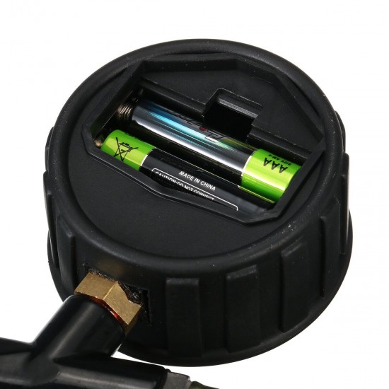 LCD Digital Pressure Hose Gauge Car Air Tire Tyre Inflator Compressor LCD Digital Pressure Hose Gauge Car Air Tire Tyre Inflator Compressor