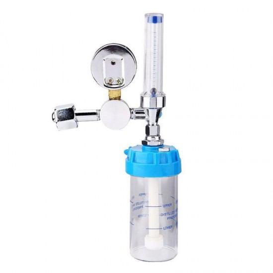 O2 Oxygen Meter Valve Body Zinc Alloy Inhaler Weld Pressure Reducing Valve Pressure Regulators Pressure Gauge