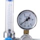 O2 Oxygen Meter Valve Body Zinc Alloy Inhaler Weld Pressure Reducing Valve Pressure Regulators Pressure Gauge