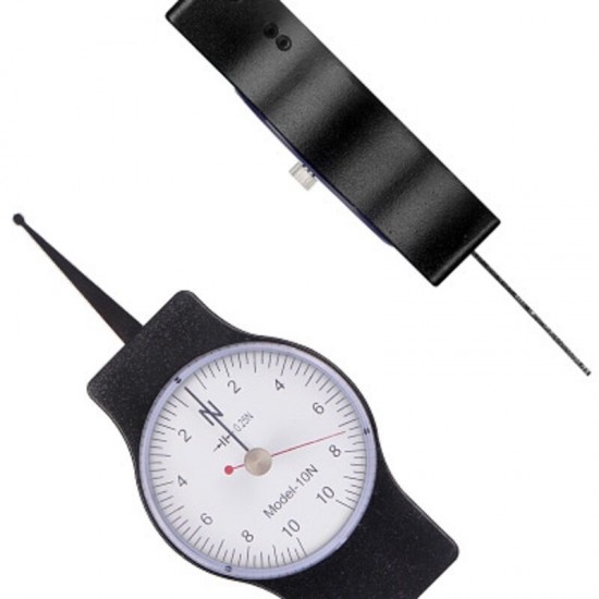 SEN-10-2 10N Large Range Double Needle Tension Meter Pointer Tonometer Dynamometer Two-way Tension Gauge Force Tools
