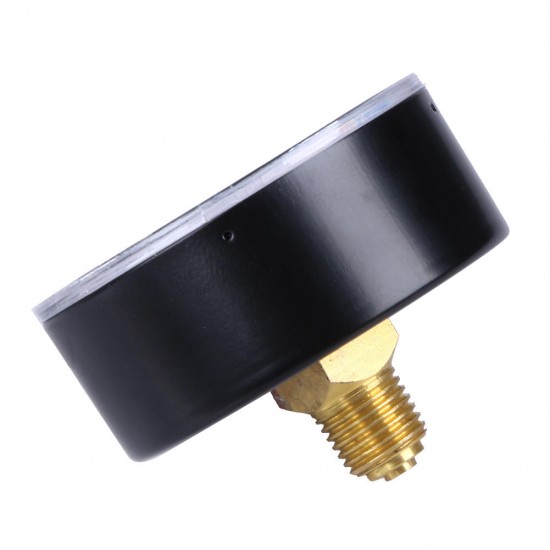 TS-60-6 Mini High Accuracy Pressure Gauge 0-6 bar 1/4 Manometer Pressure Tester For Fuel Air Oil Liquid Water TS-60-6 Mini High Accuracy Pressure Gauge 0-6 bar 1/4 Manometer Pressure Tester For Fuel Air Oil Liquid Water