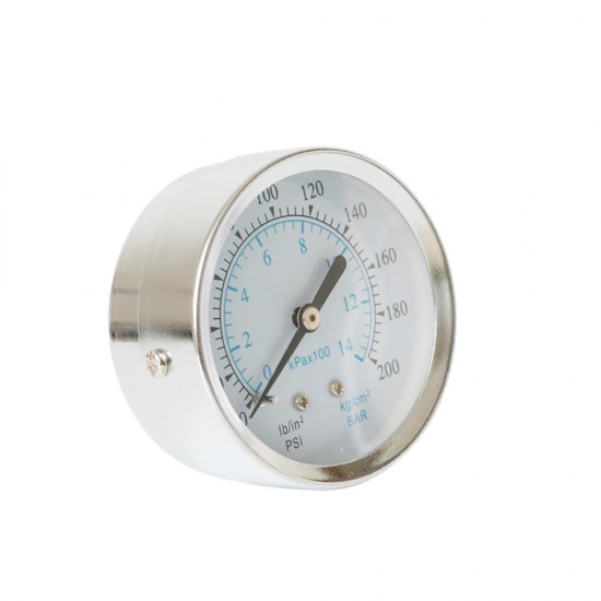 TS-Y60Z8-14kg/cm² 63mm 0-14kg/cm² 0-200psi Dial 1/8 NPT Pressure Gauge TS-Y60Z8-14kg/cm² 63mm 0-14kg/cm² 0-200psi Dial 1/8 NPT Pressure Gauge