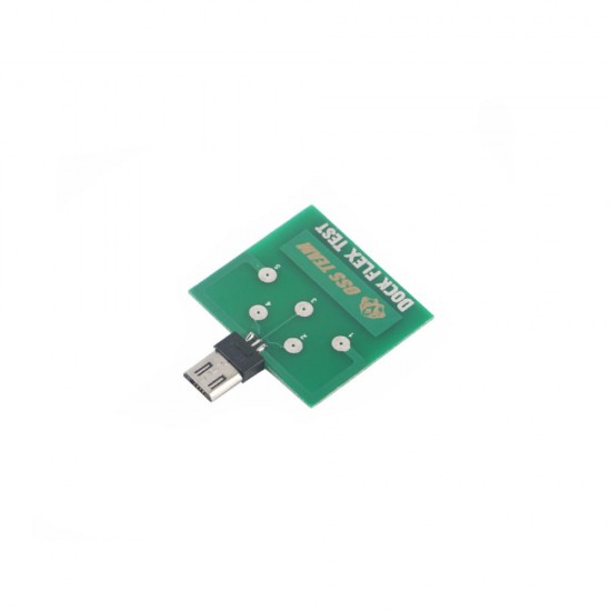 Micro USB 5 Pin PCB Test Board for Android Mobile Phone Battery Power Charging Dock Flex Easy Test Tool