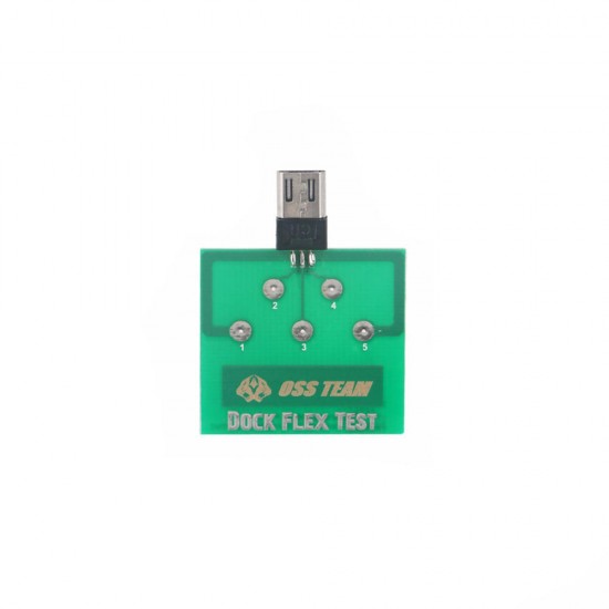 Micro USB 5 Pin PCB Test Board for Android Mobile Phone Battery Power Charging Dock Flex Easy Test Tool