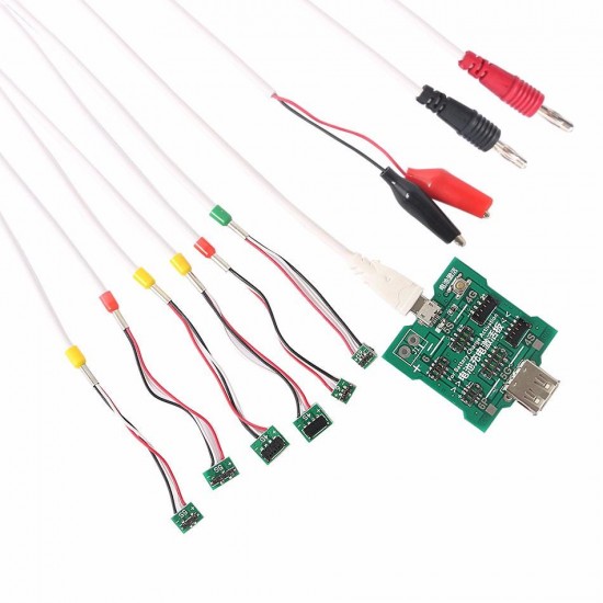 Professional 6 in 1 Power Supply Phone Current Test Cable and Battery Activation Board for iPhone 6/6 Plus/5s/5/4s/4 Professional 6 in 1 Power Supply Phone Current Test Cable and Battery Activation Board for iPhone 6/6 Plus/5s/5/4s/4