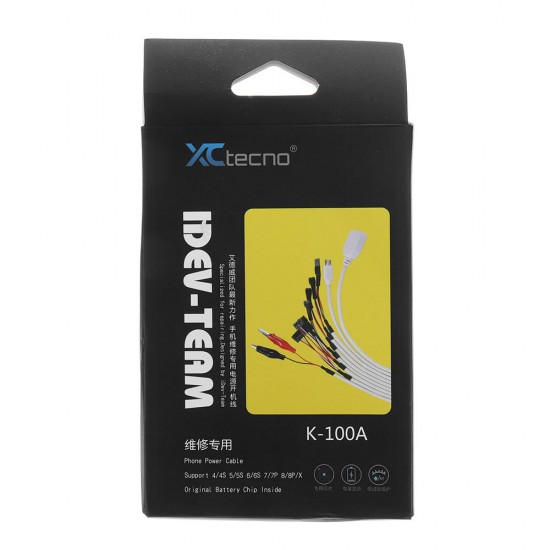 Professional Phone Power Supply Current Test Cable Battery Activation Charge Board for iPhone X 8/8P 7/7P 6/6S/6P 5S/5 4S 4 Professional Phone Power Supply Current Test Cable Battery Activation Charge Board for iPhone X 8/8P 7/7P 6/6S/6P 5S/5 4S 4
