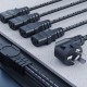 Universal Computer Laptop Power Cord 4 in 1 Extension Cord 936 Soldering Station Power Cable Splitter Universal Computer Laptop Power Cord 4 in 1 Extension Cord 936 Soldering Station Power Cable Splitter