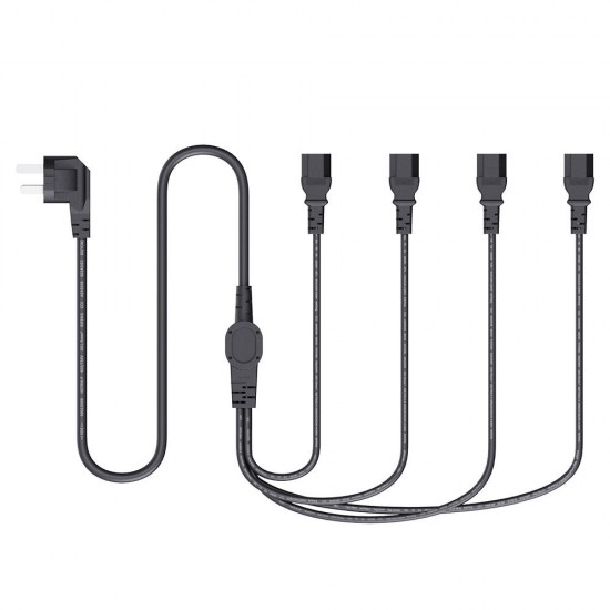 Universal Computer Laptop Power Cord 4 in 1 Extension Cord 936 Soldering Station Power Cable Splitter Universal Computer Laptop Power Cord 4 in 1 Extension Cord 936 Soldering Station Power Cable Splitter