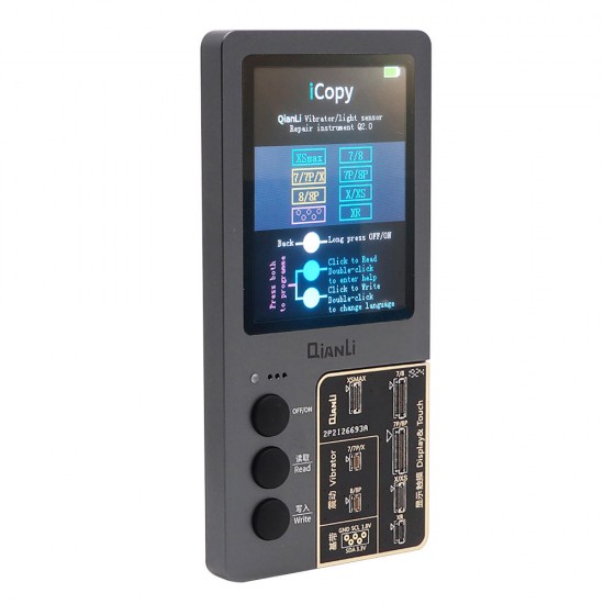LCD Screen Color Repair Programmer Tool for iPhone XR XSMAX XS 8P 8 7P 7 Vibration Touch Photosensitive Repair LCD Screen Color Repair Programmer Tool for iPhone XR XSMAX XS 8P 8 7P 7 Vibration Touch Photosensitive Repair