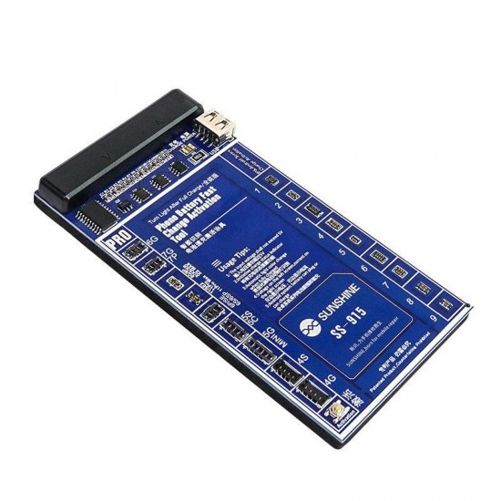 SS-915 Universal Battery Activation Board Quick Charge PCB Tool with USB Cable for iPhone Android HUAWEI SS-915 Universal Battery Activation Board Quick Charge PCB Tool with USB Cable for iPhone Android HUAWEI